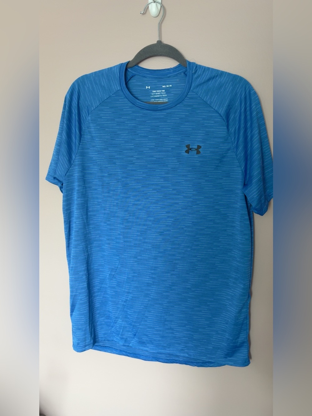 Under Armour Men’s Blue Tech Tee Short Sleeve Loose Fit